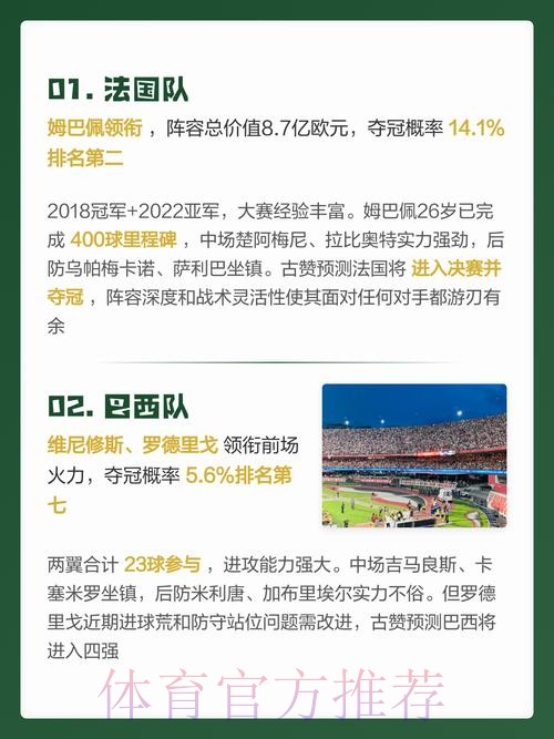 世界杯下注指南：如何精准预测赛果，避免不必要的花费